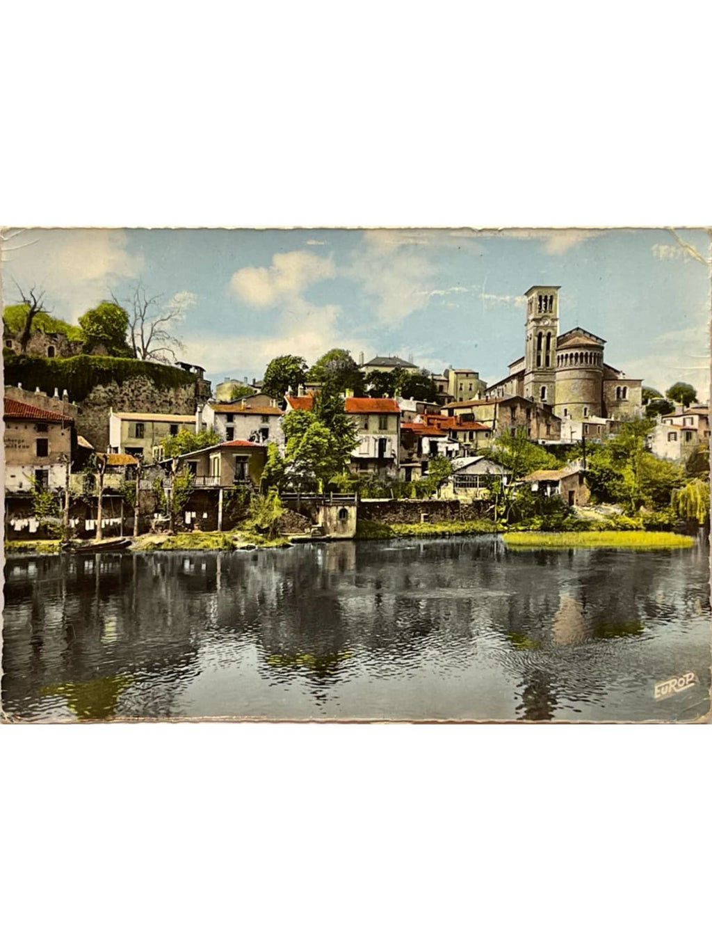 Recto de la carte postale