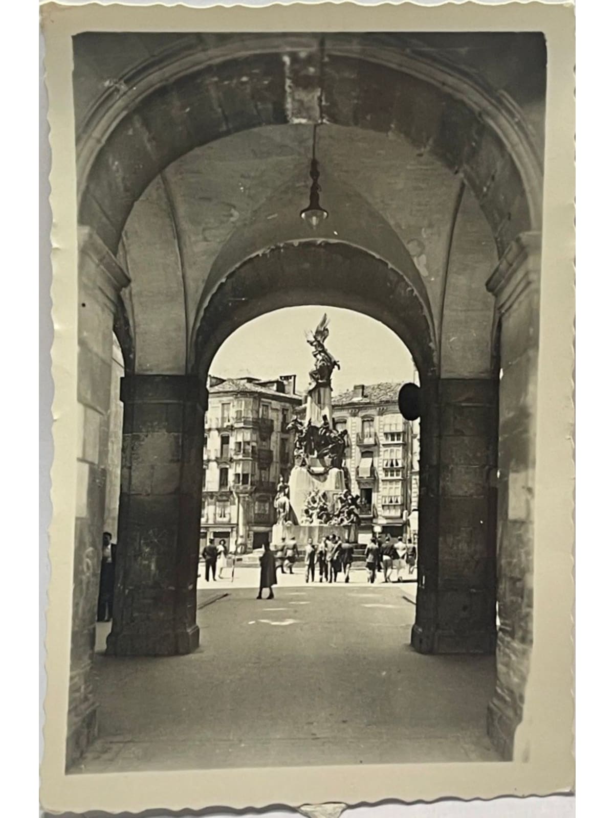 Recto de la carte postale