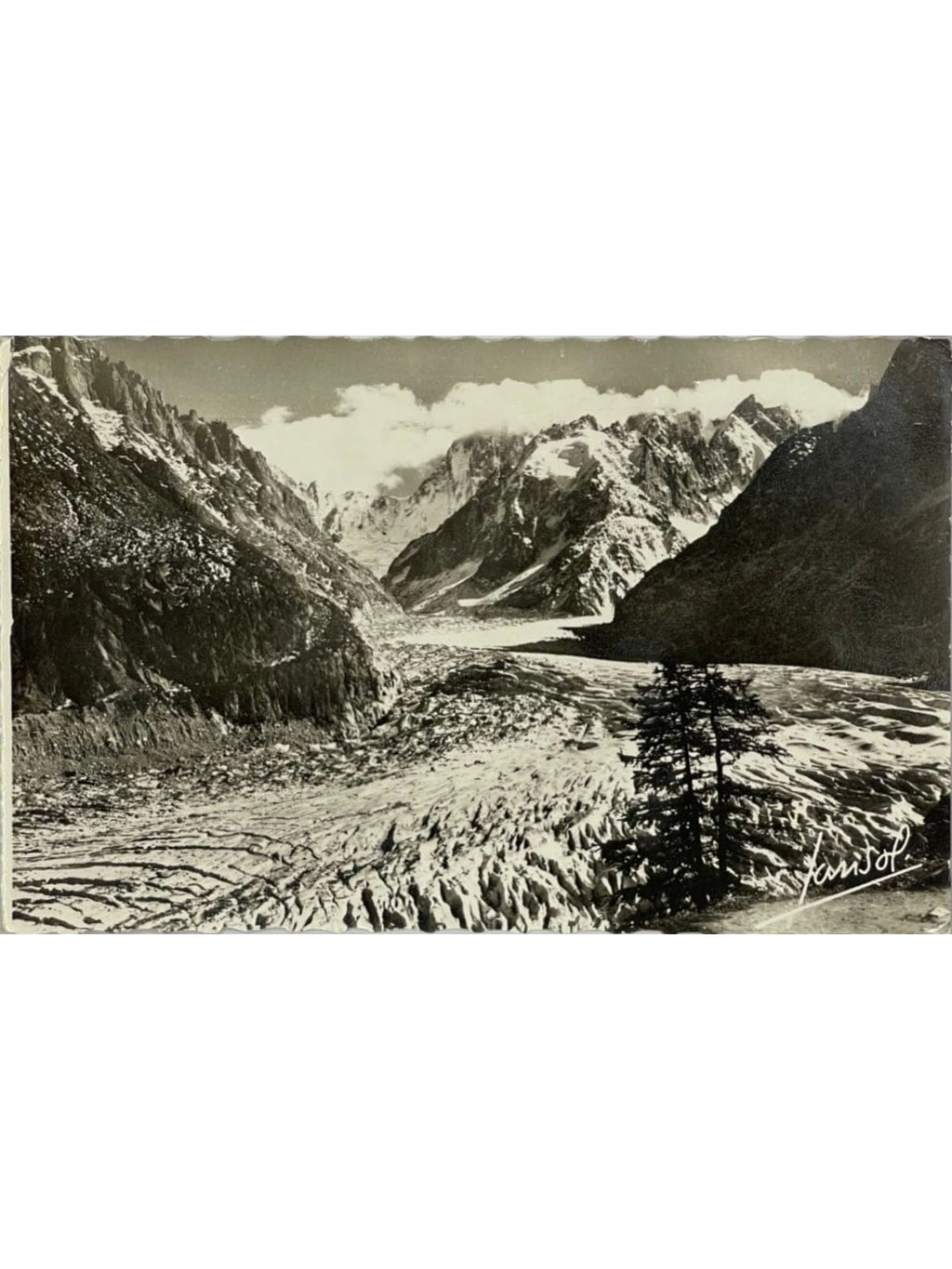 Recto de la carte postale