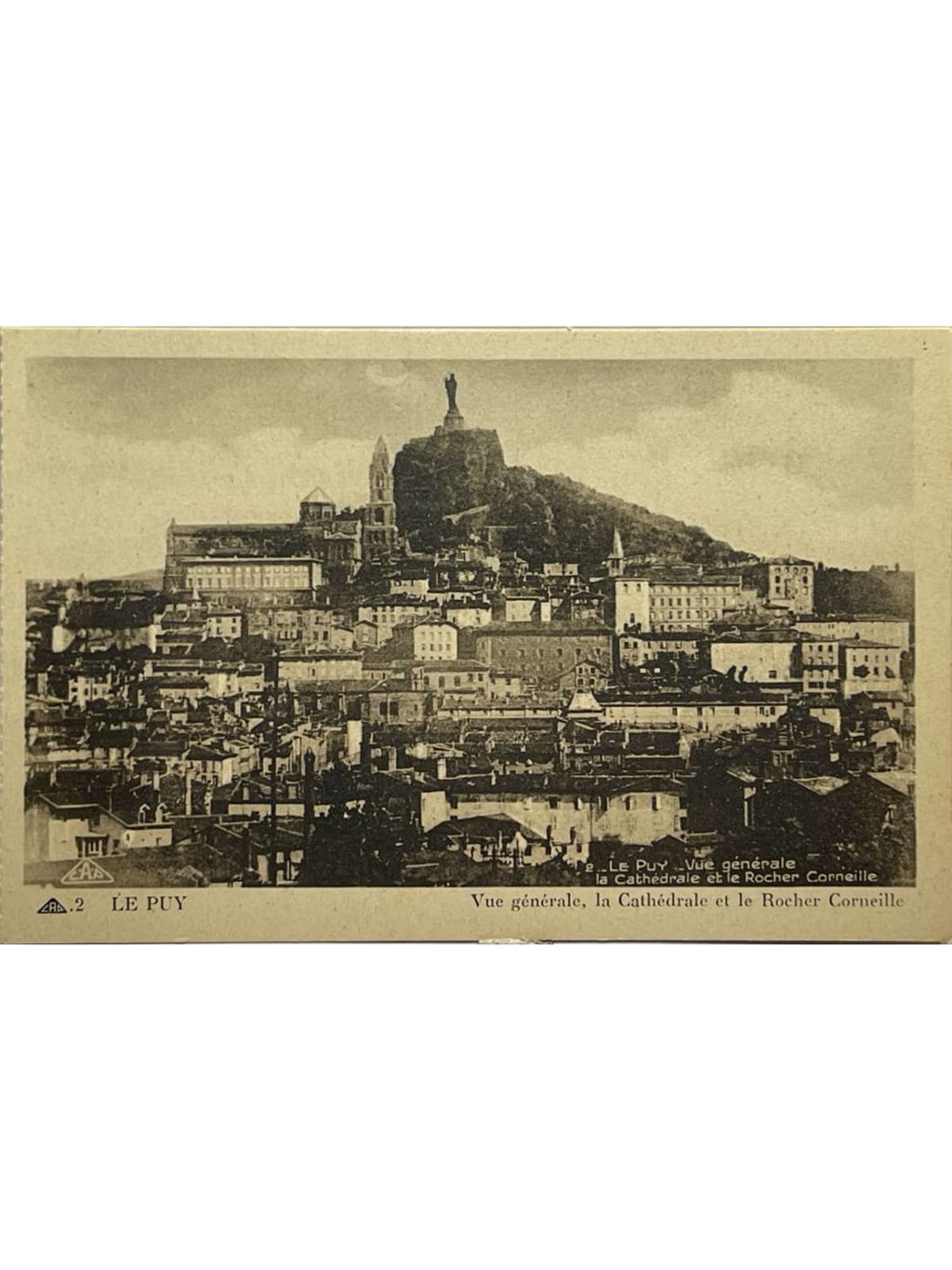 Recto de la carte postale