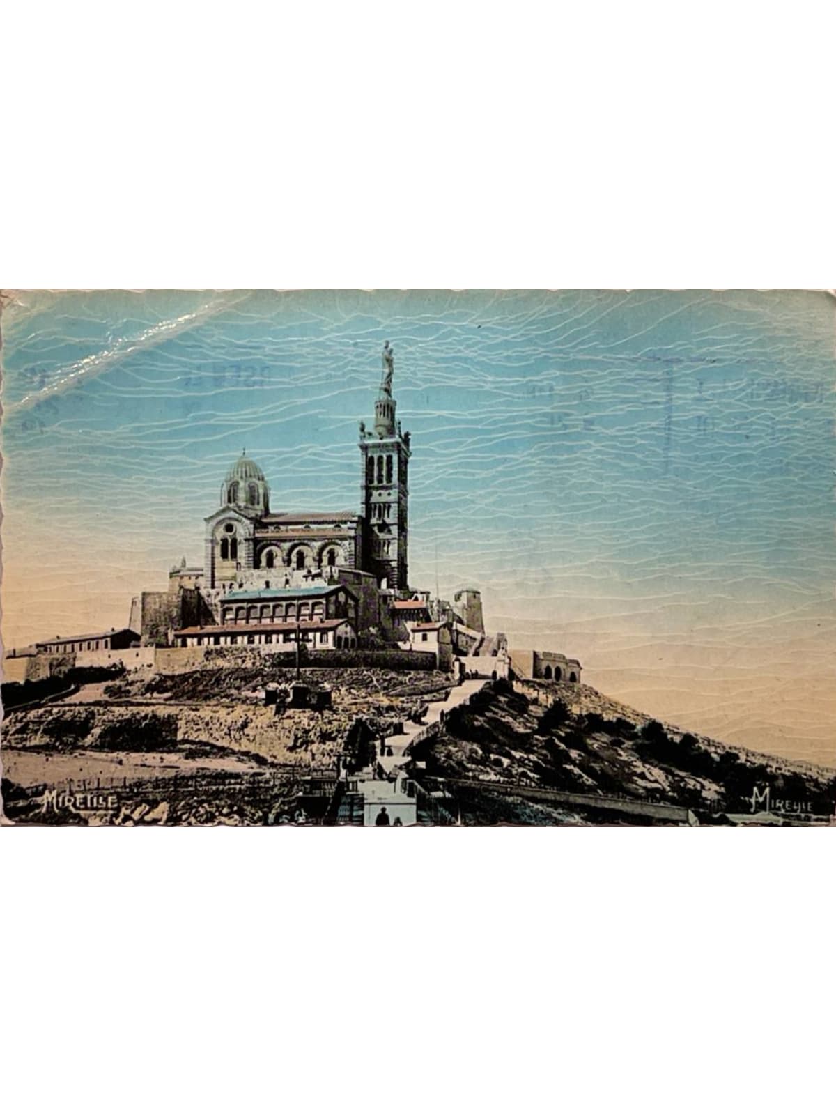 Recto de la carte postale