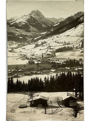 Kirchberg in Tirol – Vue hivernale et Großer Rettenstein – CPSM 1956
