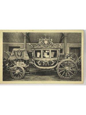 Versailles Trianon – Musée des Voitures, Voiture du Sacre – CPA n° 6251