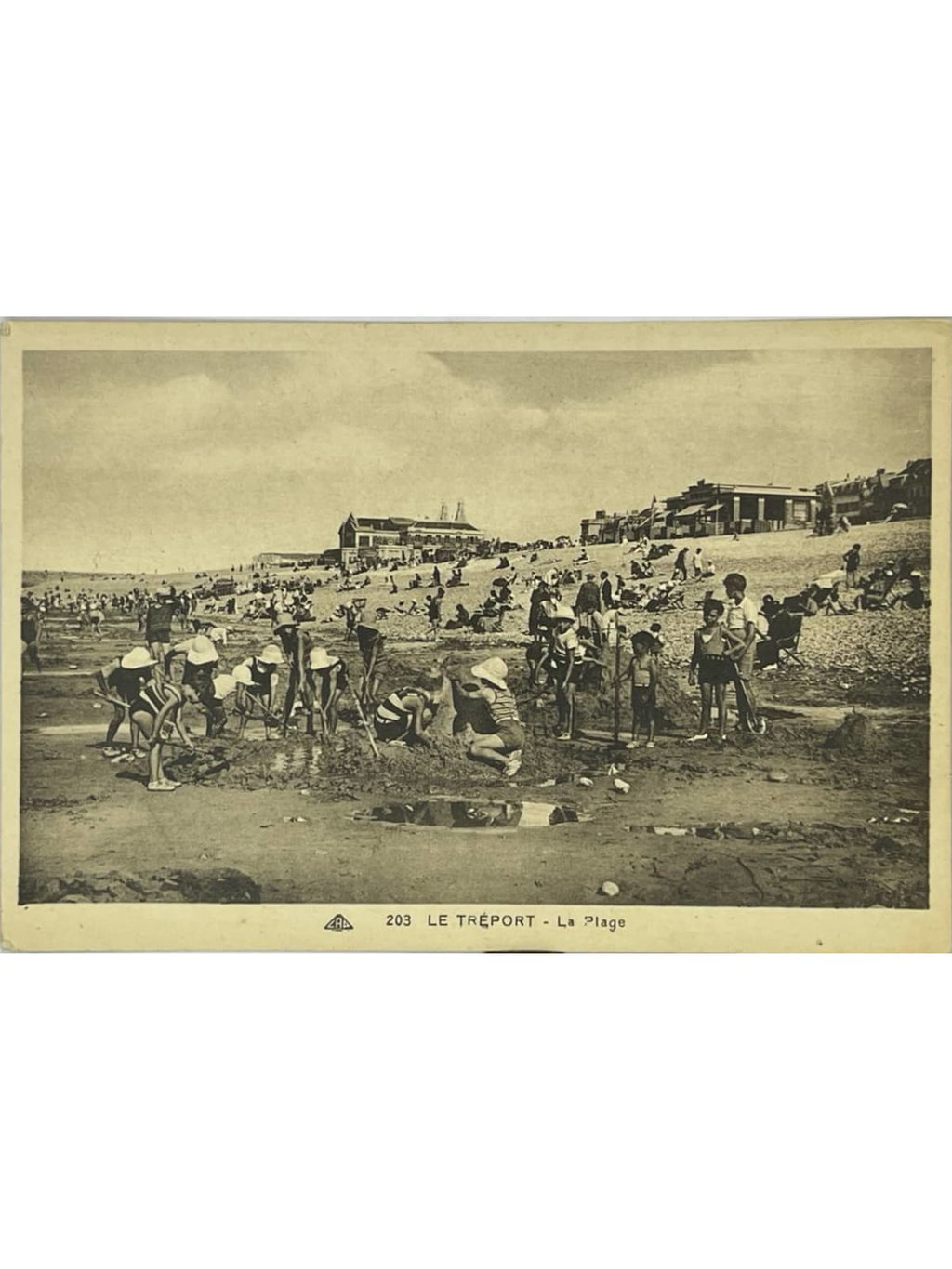 Recto de la carte postale