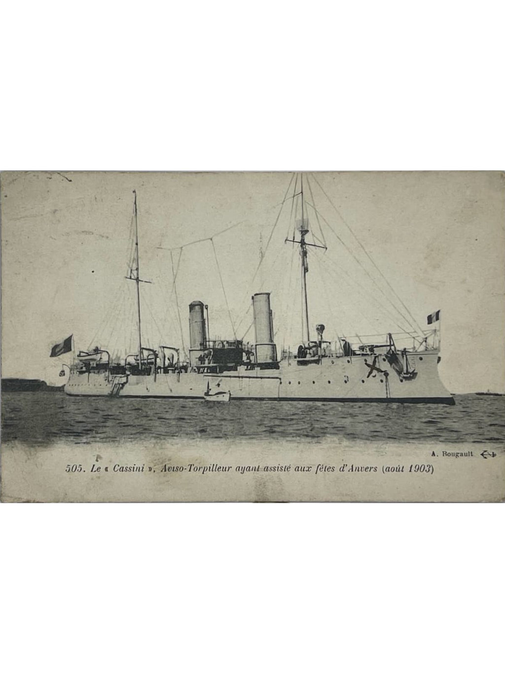Recto de la carte postale