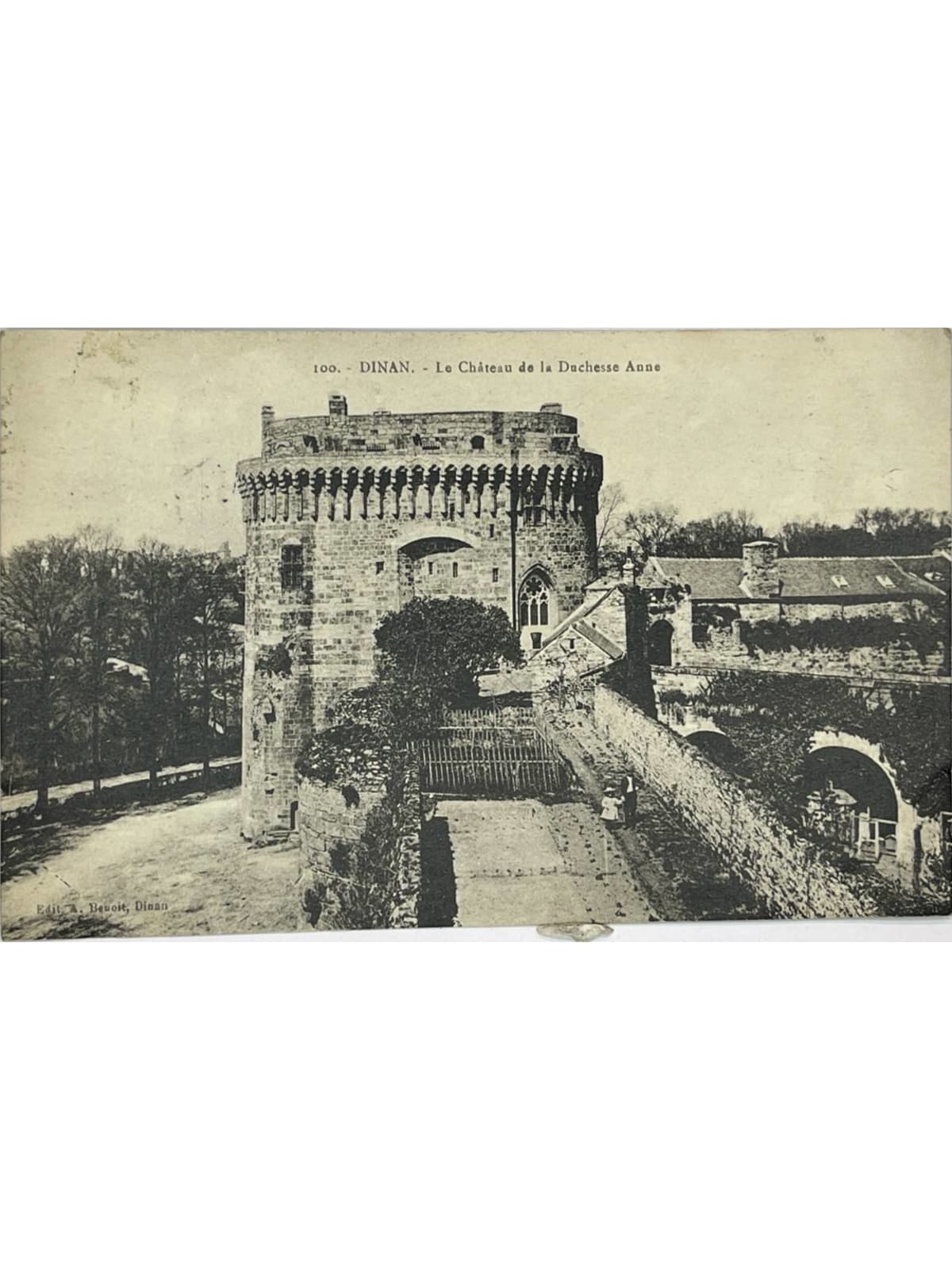 Recto de la carte postale