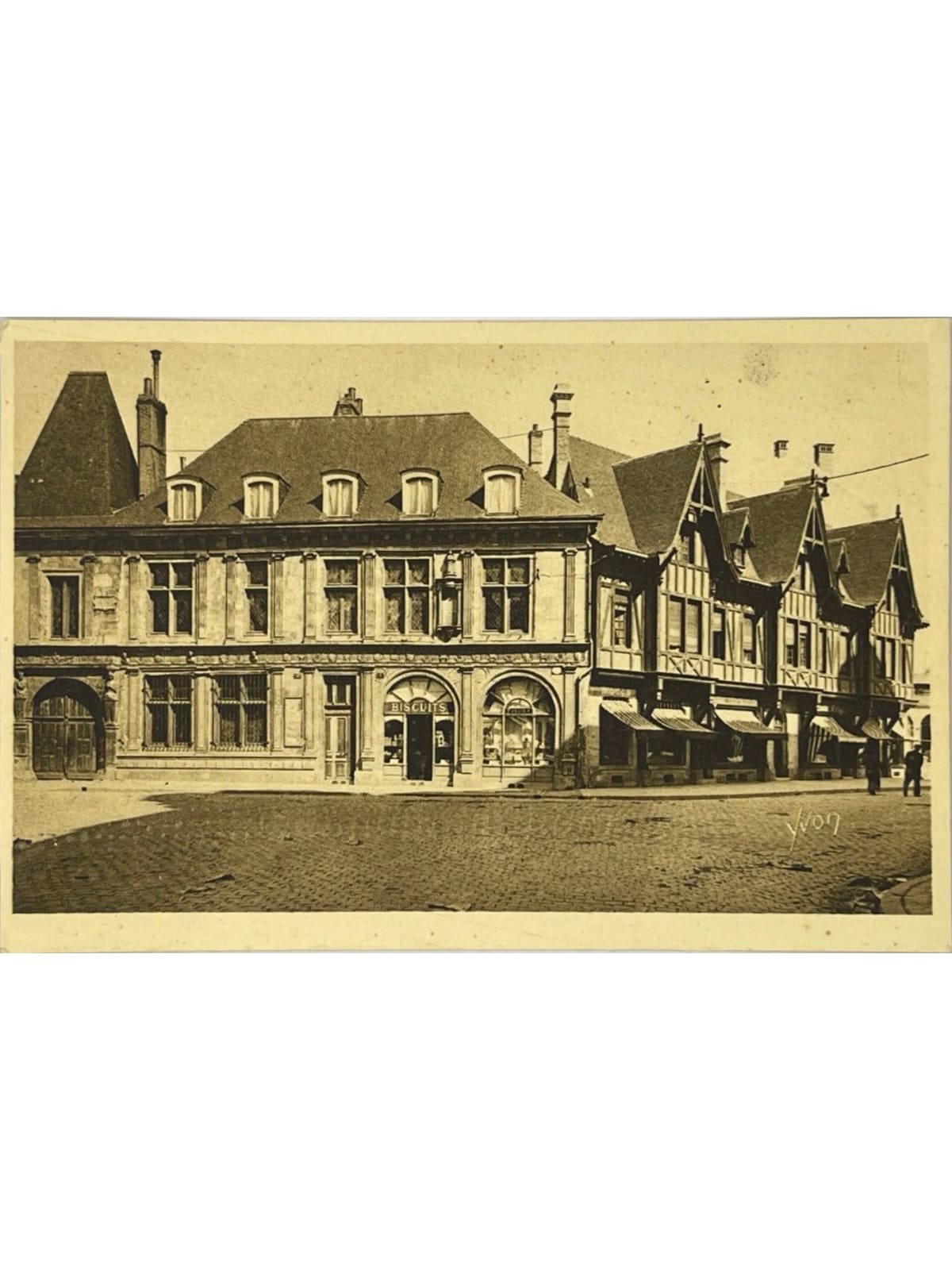 Recto de la carte postale