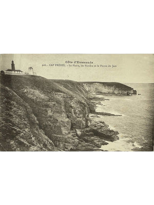 Cap Fréhel – Le phare, les Houlles et la pointe du Jas – CPA n° 916