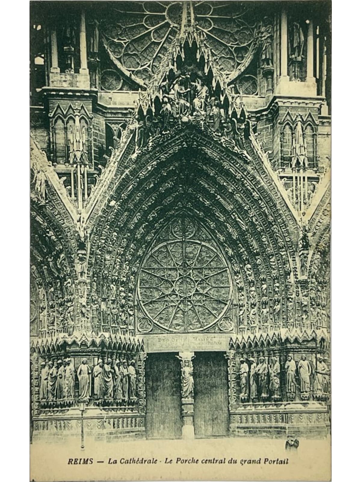 Recto de la carte postale
