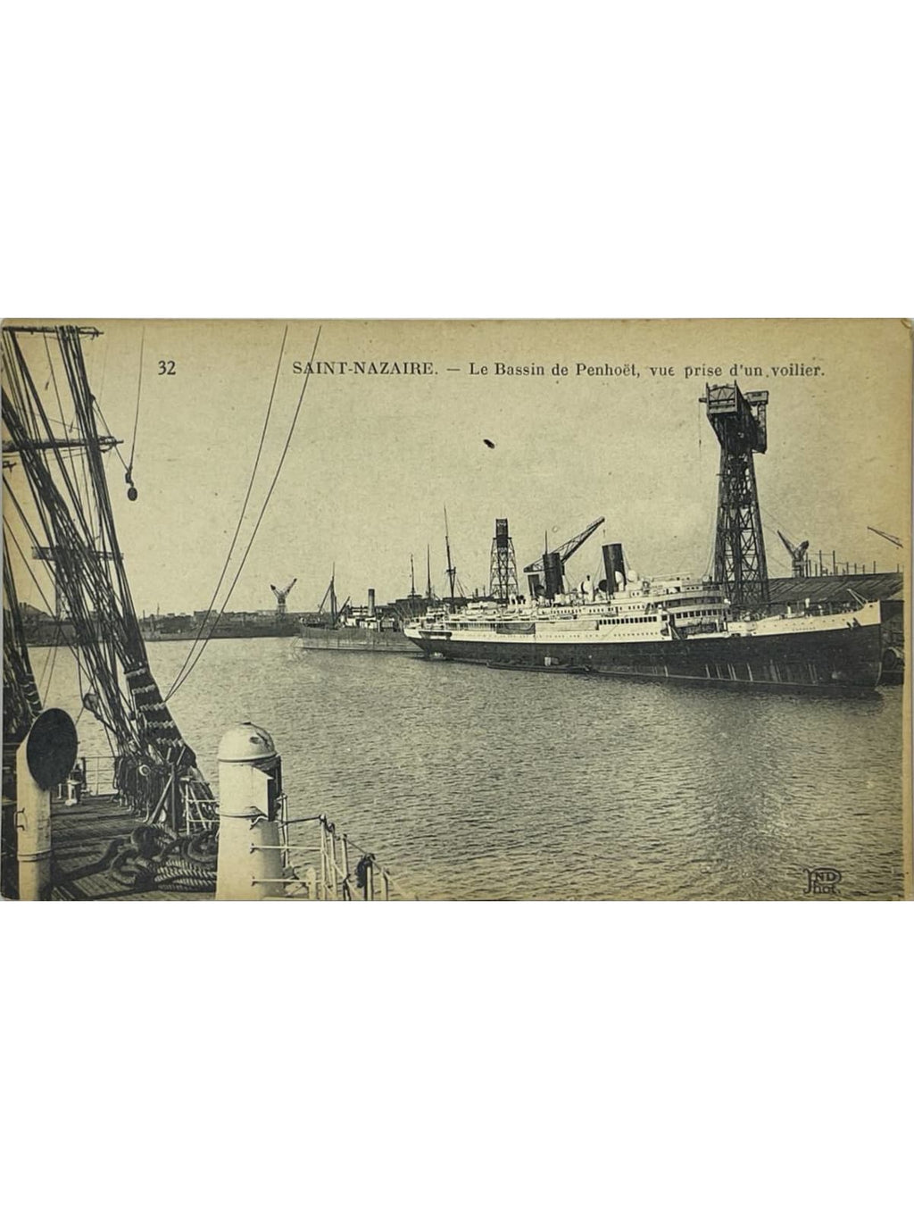 Recto de la carte postale