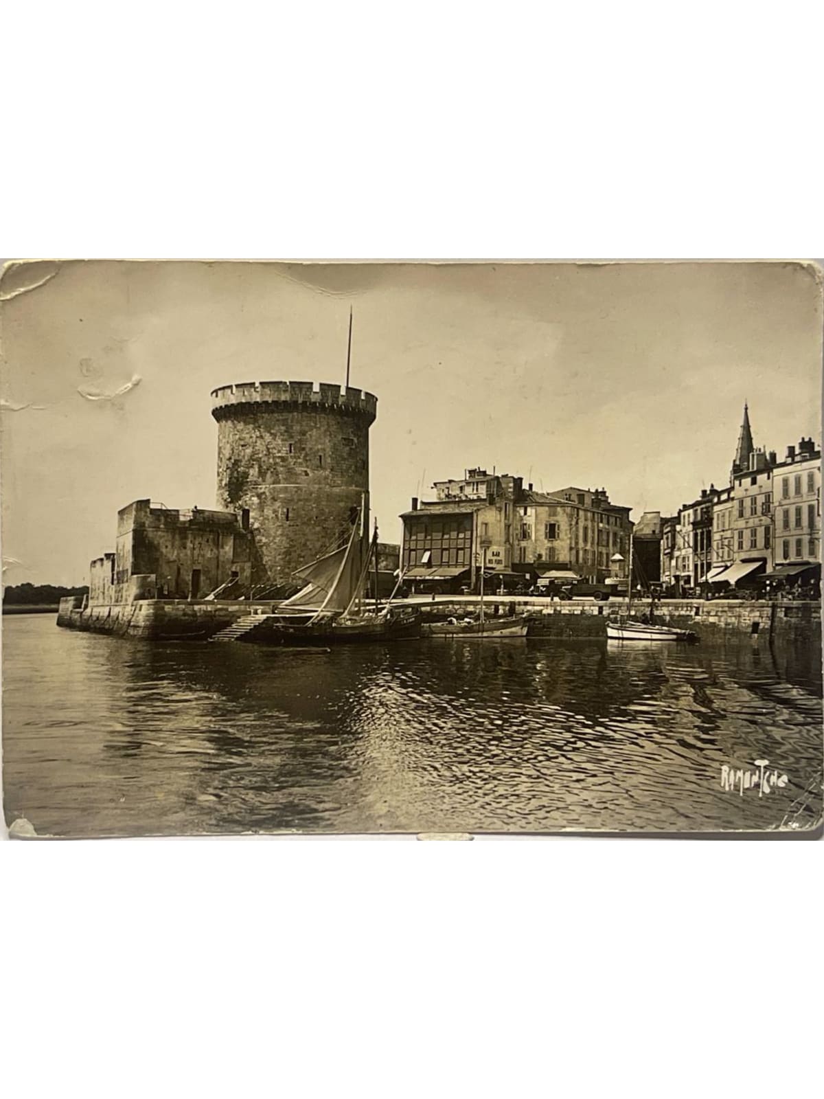 Recto de la carte postale
