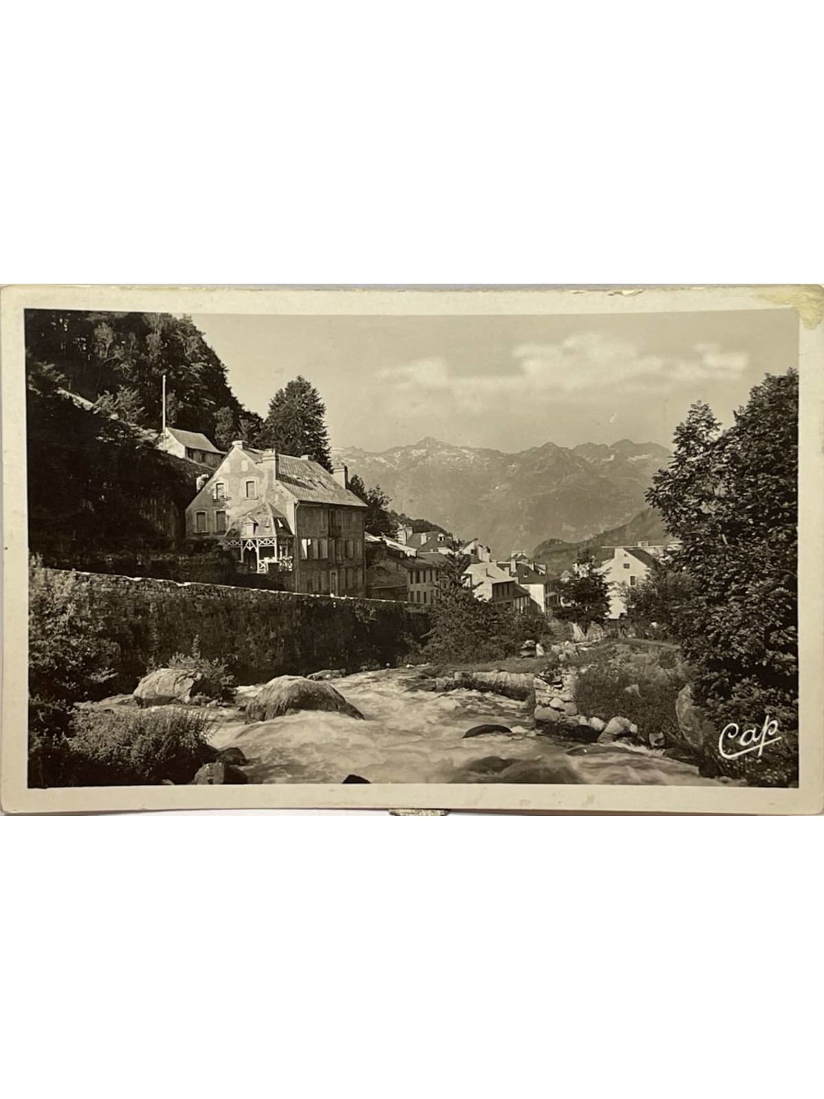 Recto de la carte postale
