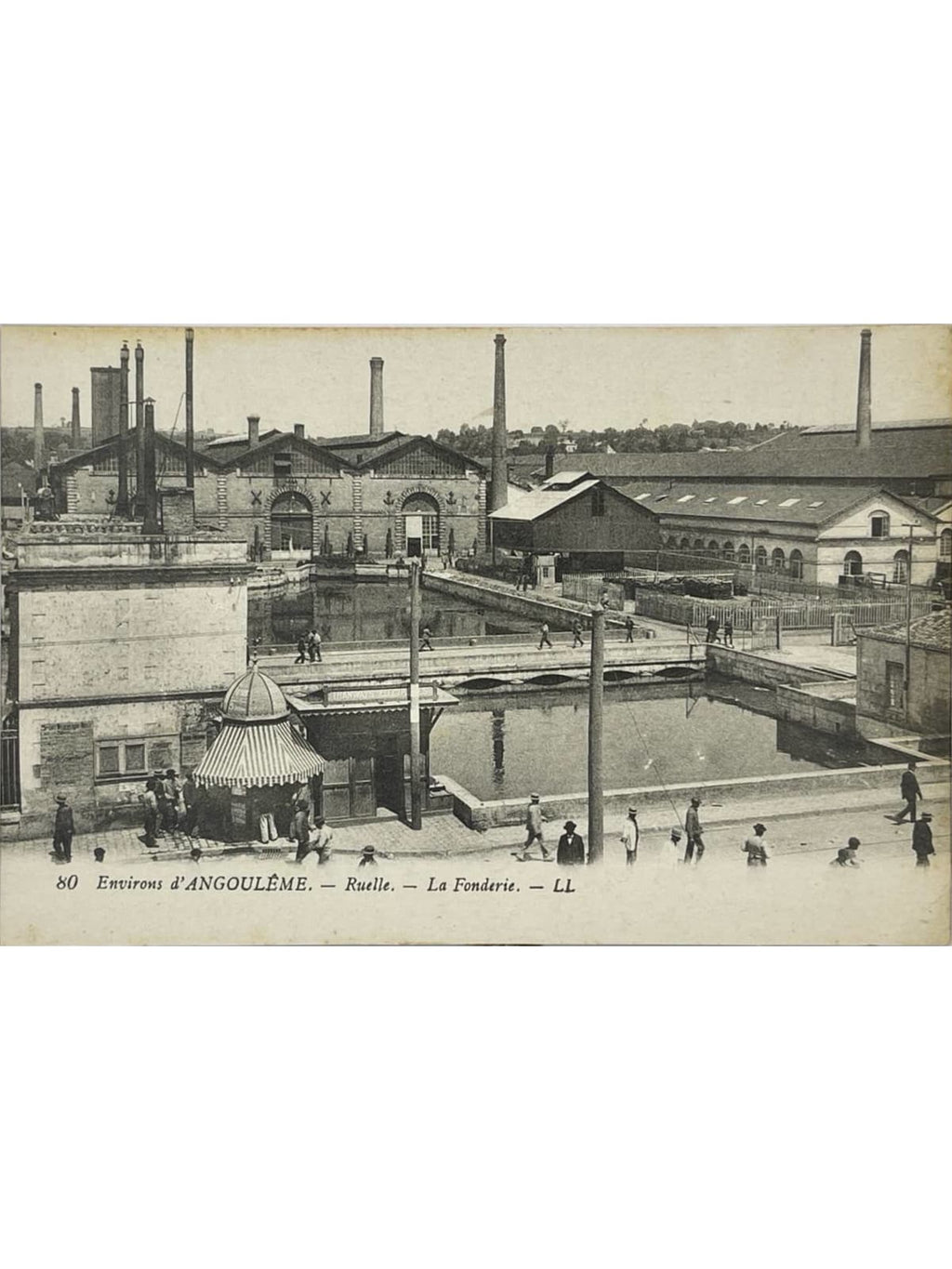 Recto de la carte postale