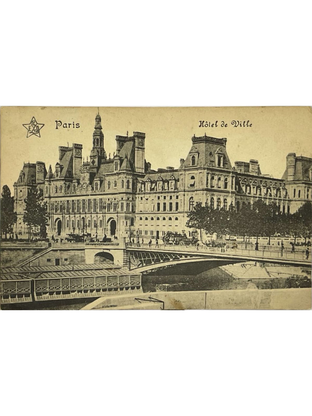 Recto de la carte postale