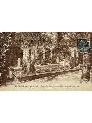 La Baule-les-Pins – Parc des Dryades et théâtre de verdure – CPA années 1930