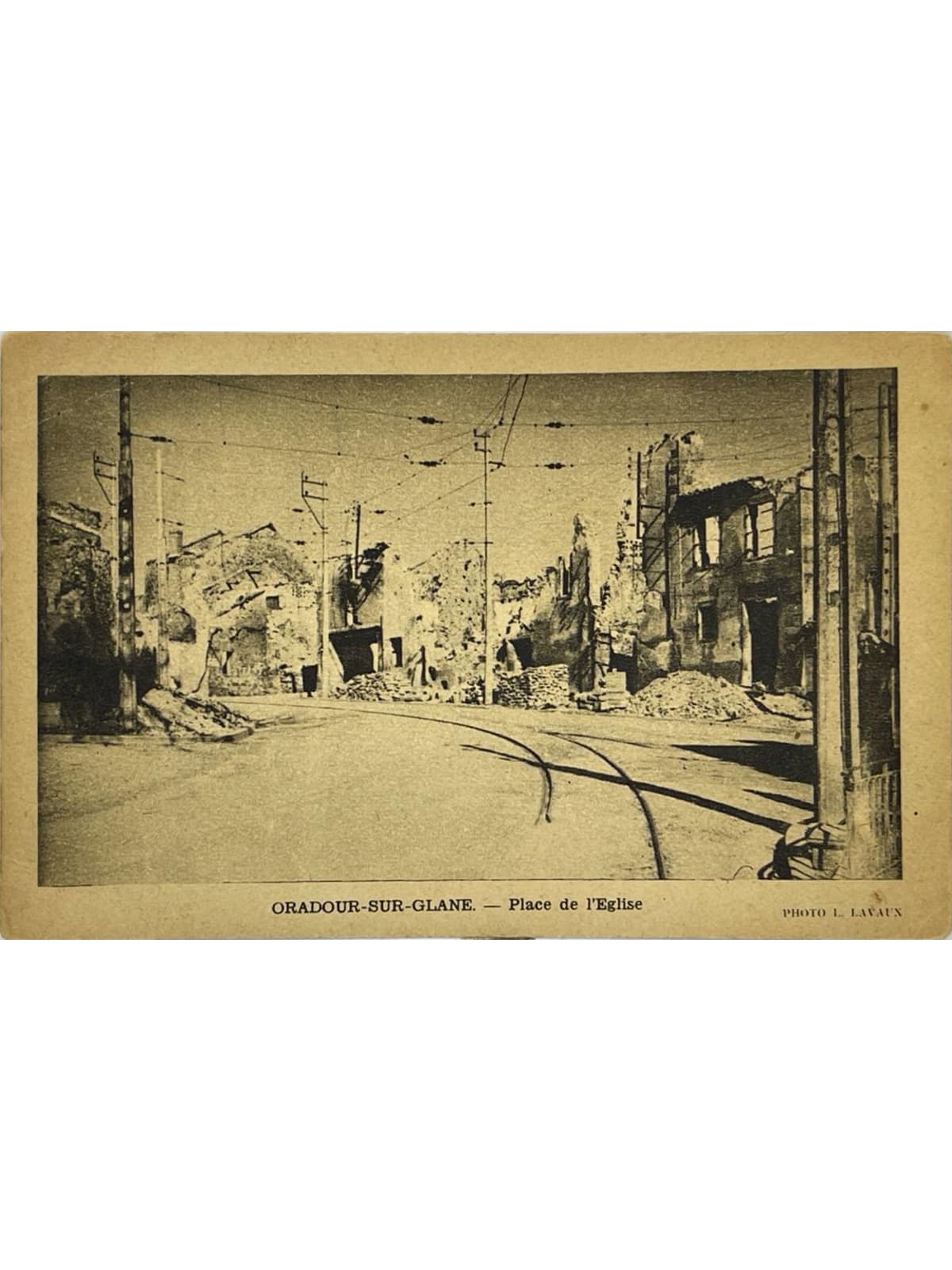 Recto de la carte postale