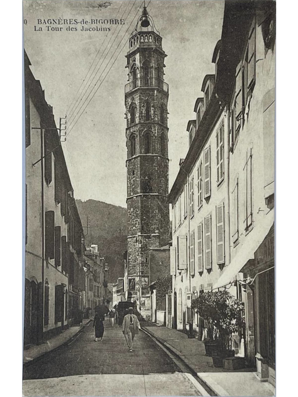 Recto de la carte postale