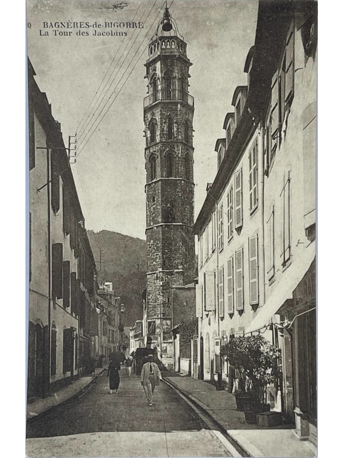 Recto de la carte postale