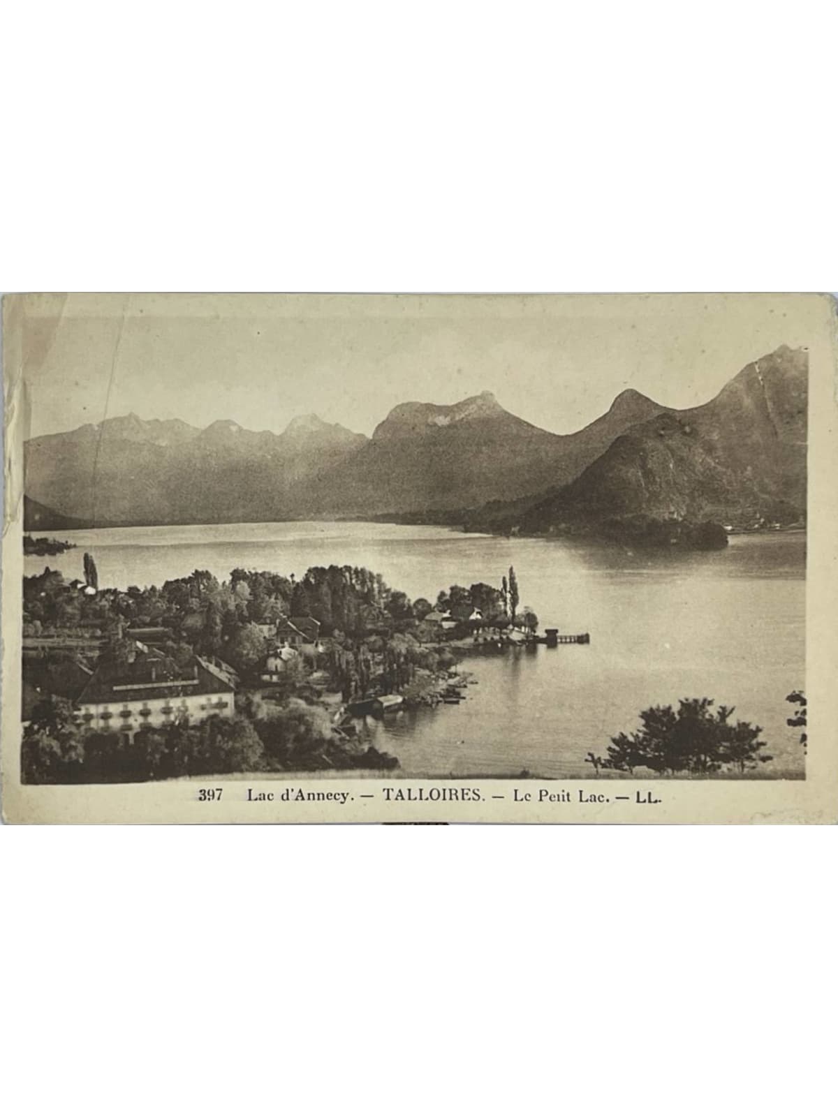 Recto de la carte postale