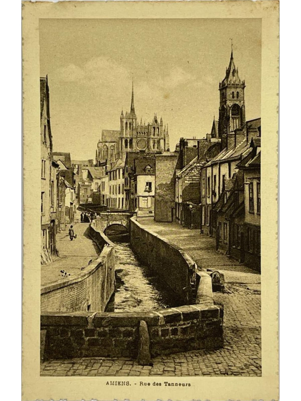 Recto de la carte postale