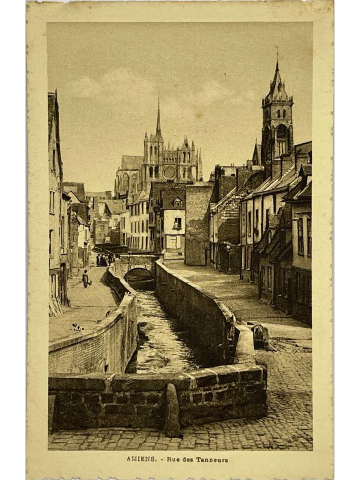 Recto de la carte postale