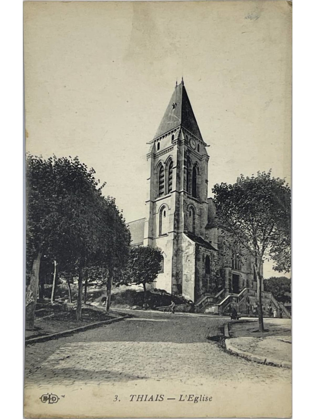 Recto de la carte postale
