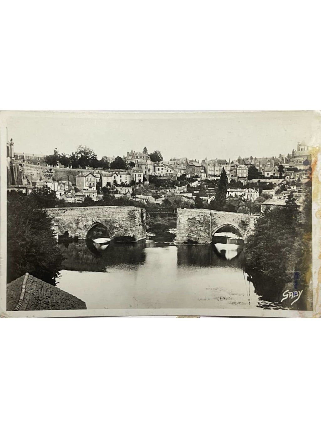 Recto de la carte postale