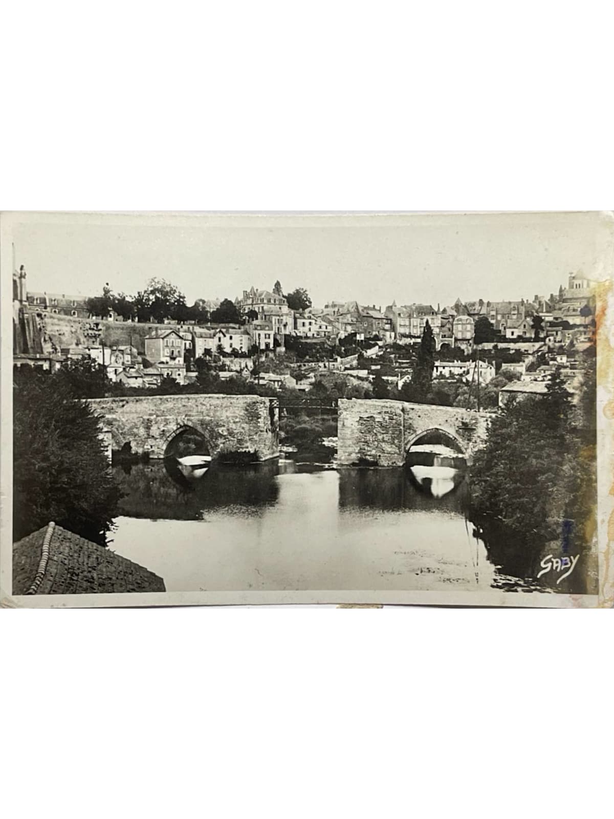 Recto de la carte postale