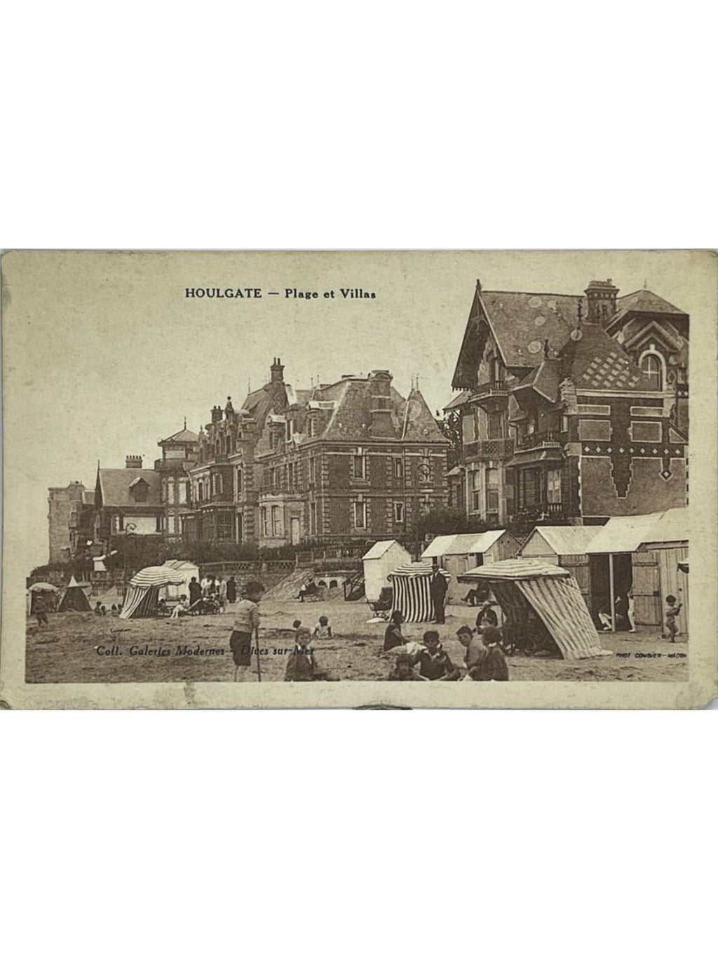 Recto de la carte postale