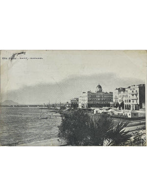 Saint-Raphaël – Front de mer sur la Côte d'Azur – CPA 1908