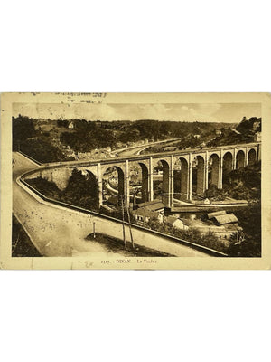 Dinan – Le viaduc – CPA ancienne n° 2327