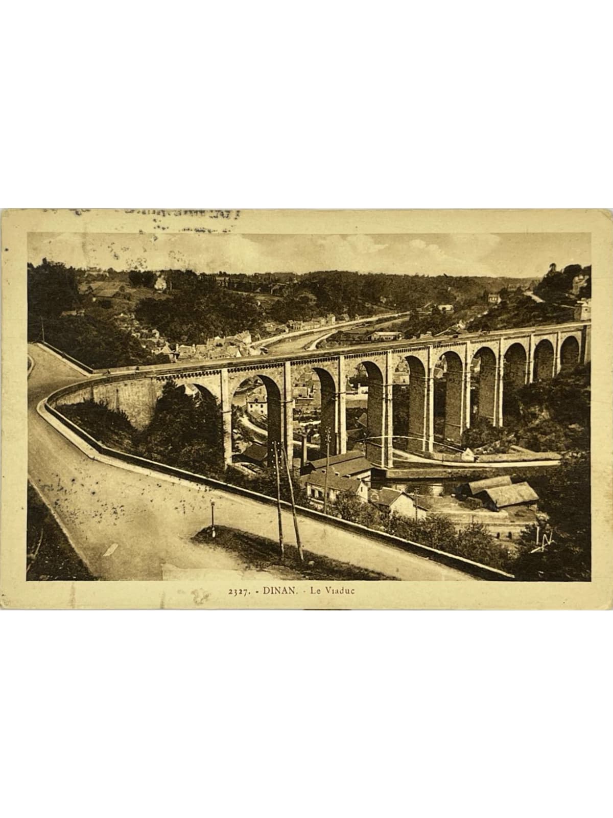 Recto de la carte postale