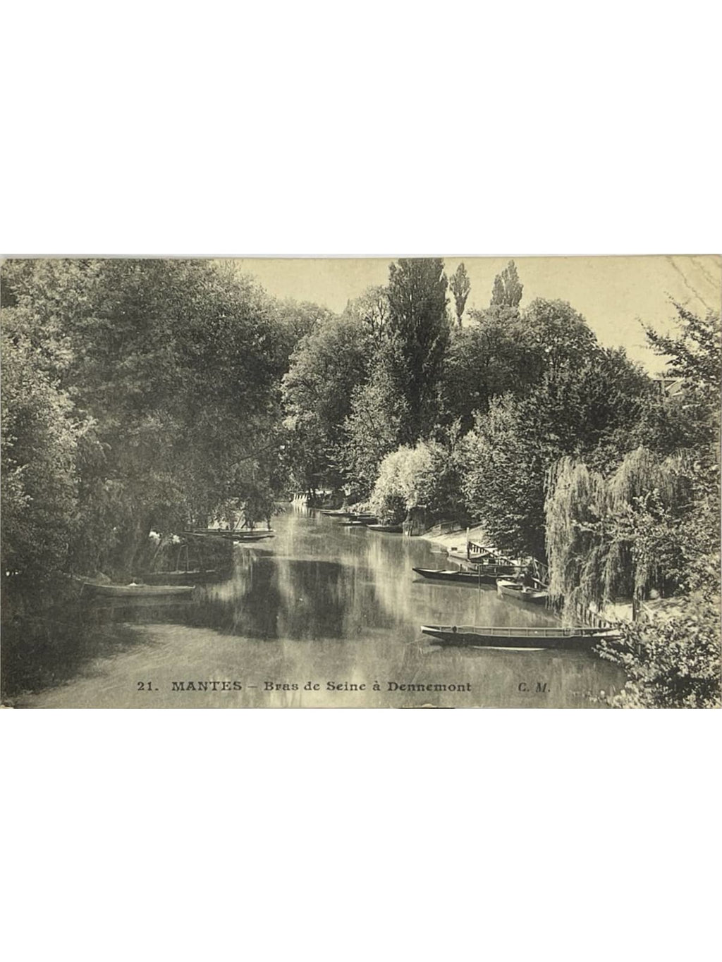 Recto de la carte postale