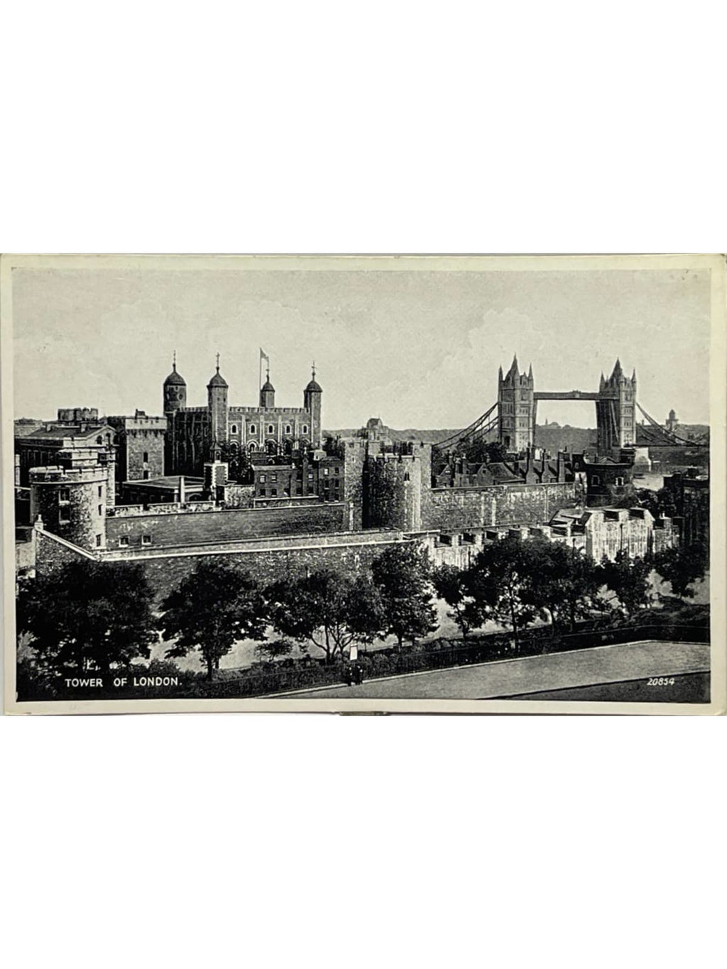 Recto de la carte postale