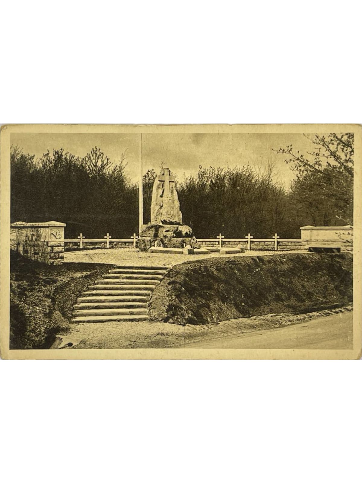 Recto de la carte postale