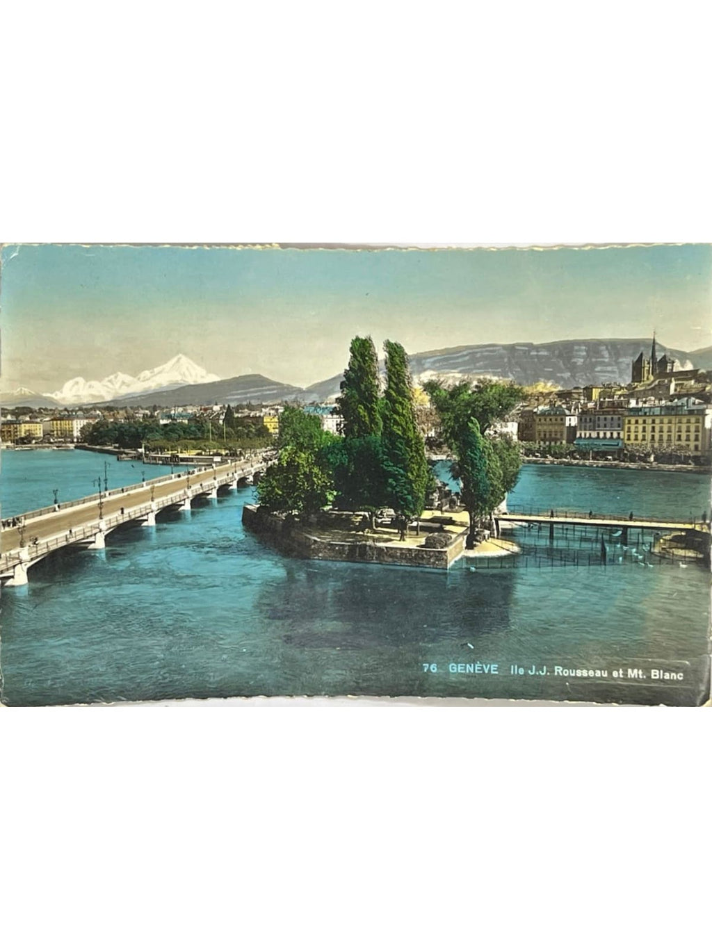 Recto de la carte postale