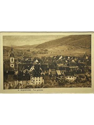 Carte postale – Riquewihr – Vue générale du village – Édition Mirbeco n° 31