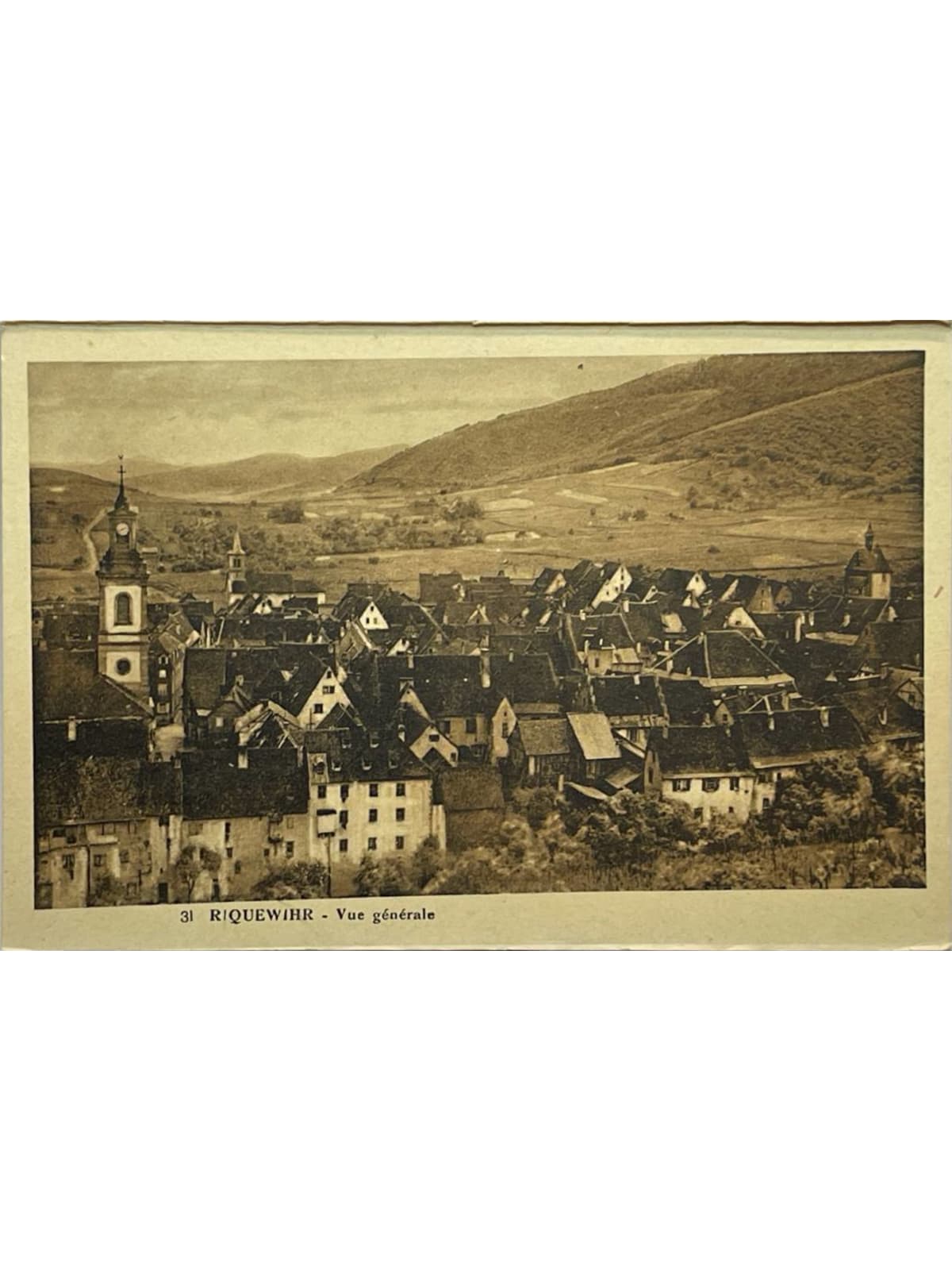Recto de la carte postale
