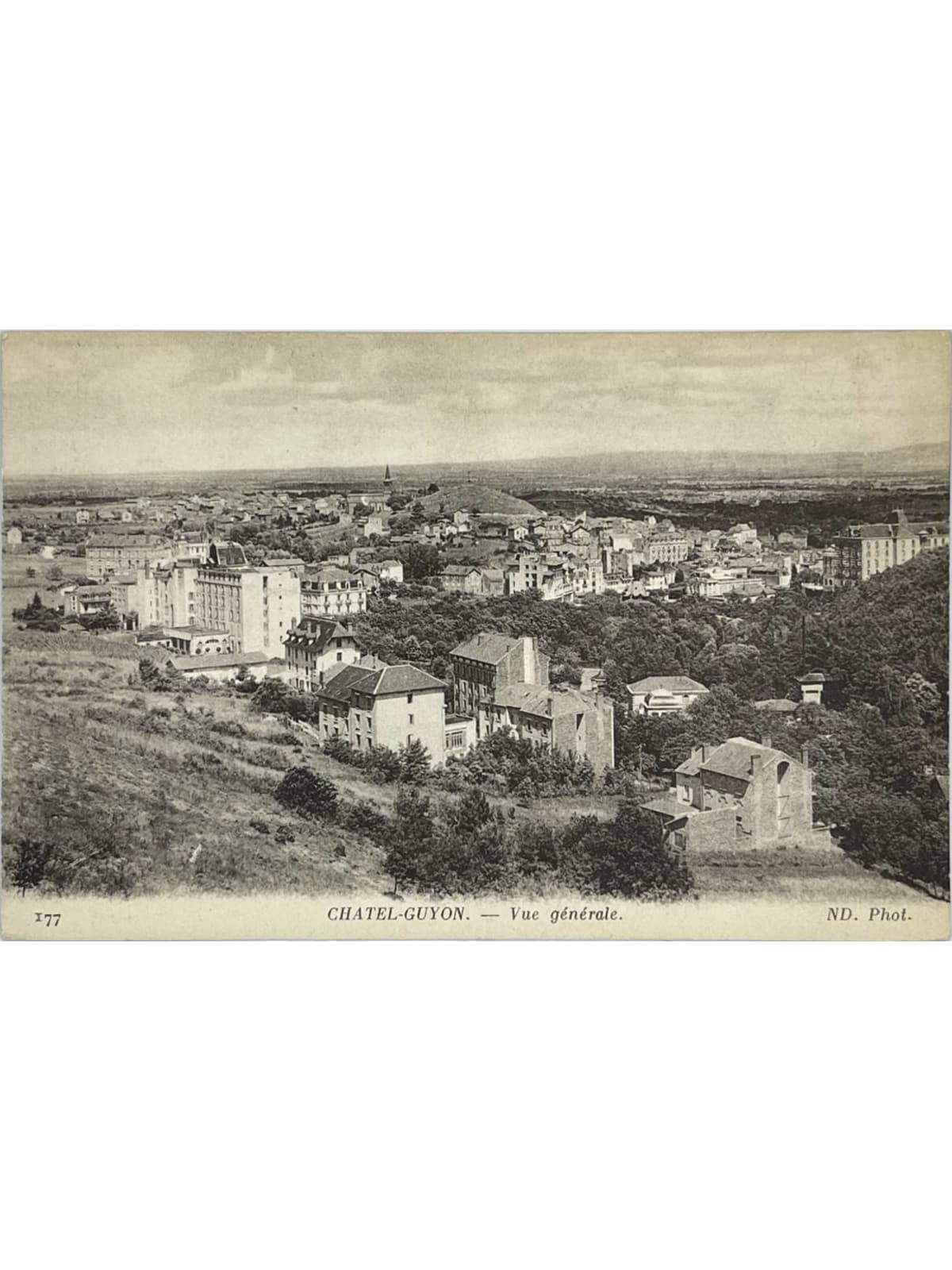 Recto de la carte postale