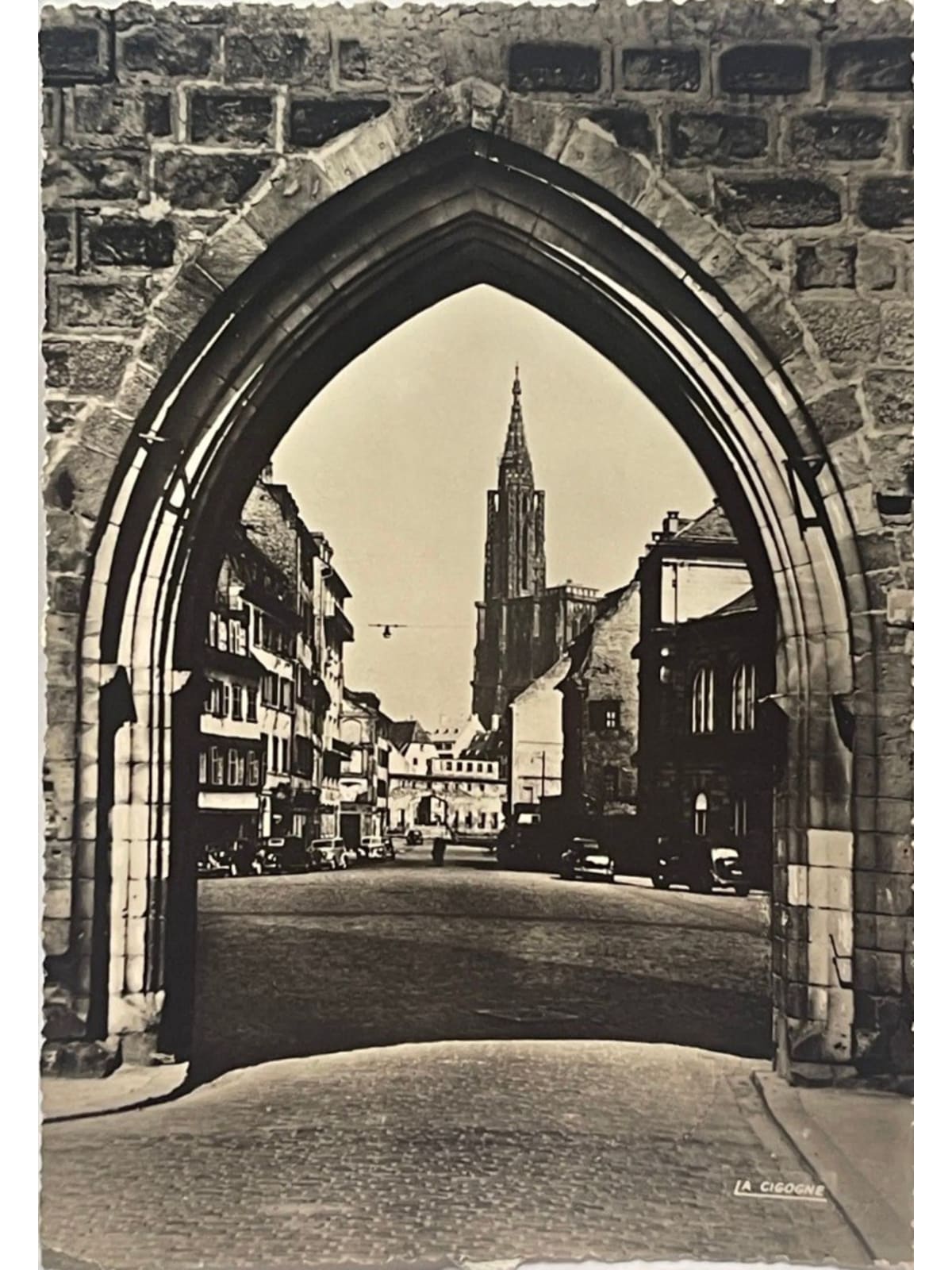 Recto de la carte postale