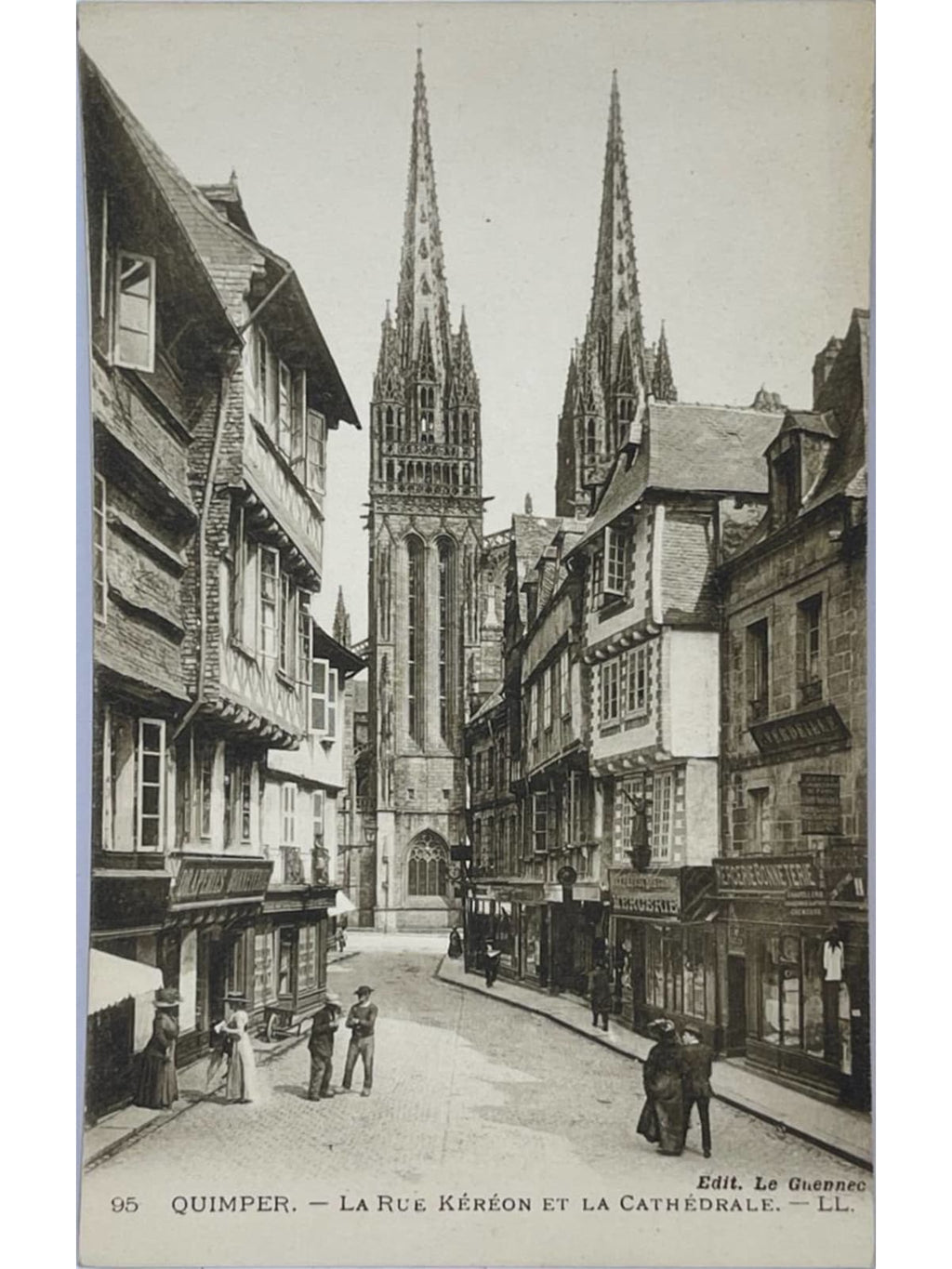 Recto de la carte postale