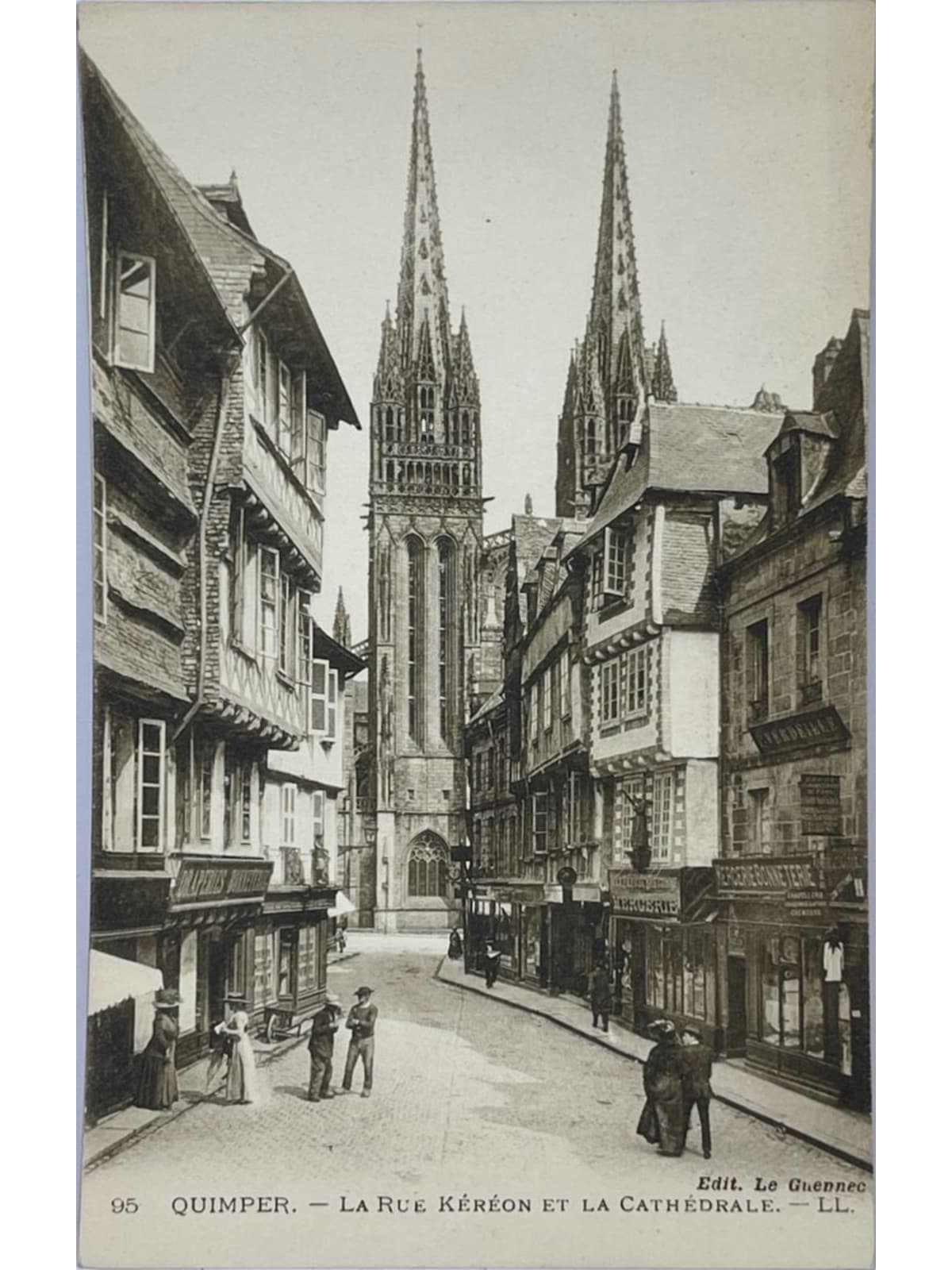 Recto de la carte postale