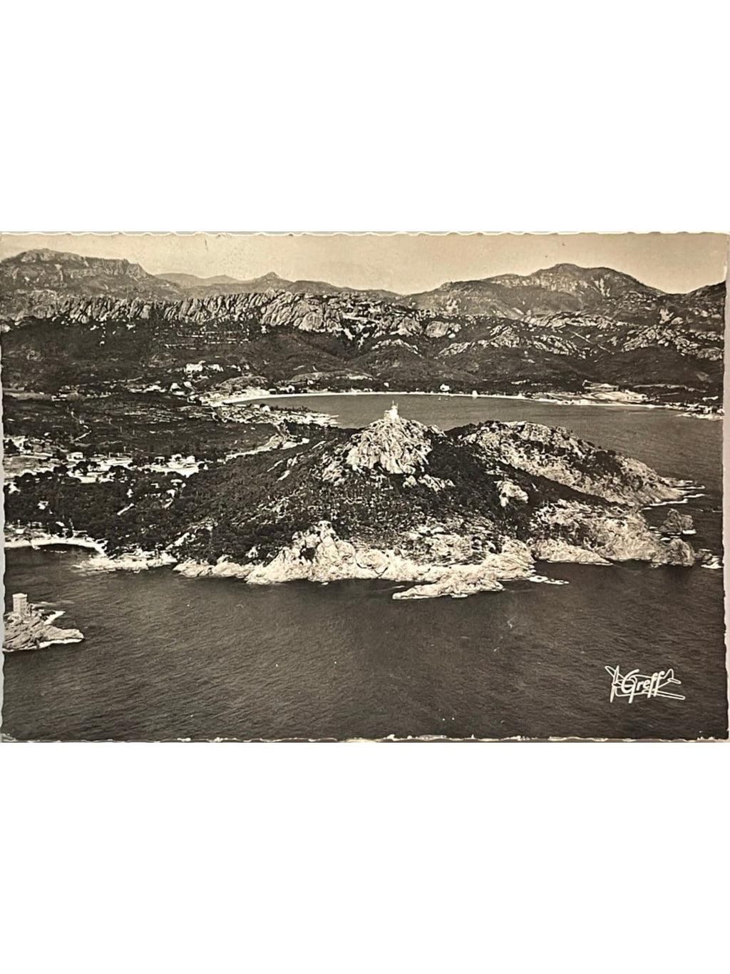 Recto de la carte postale
