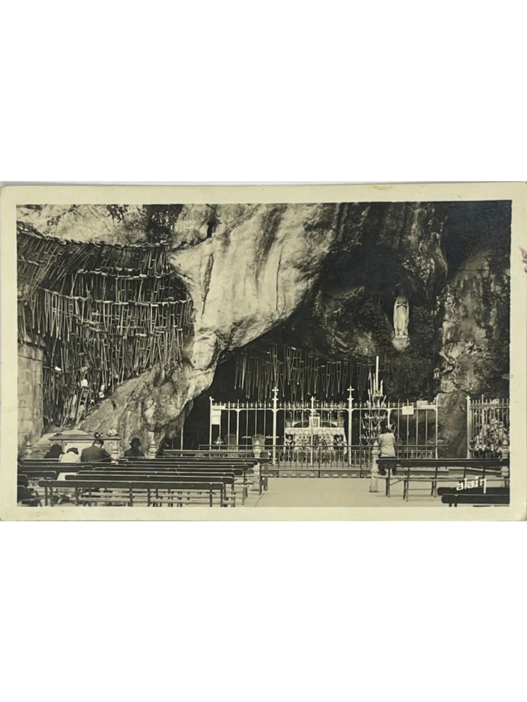 Recto de la carte postale