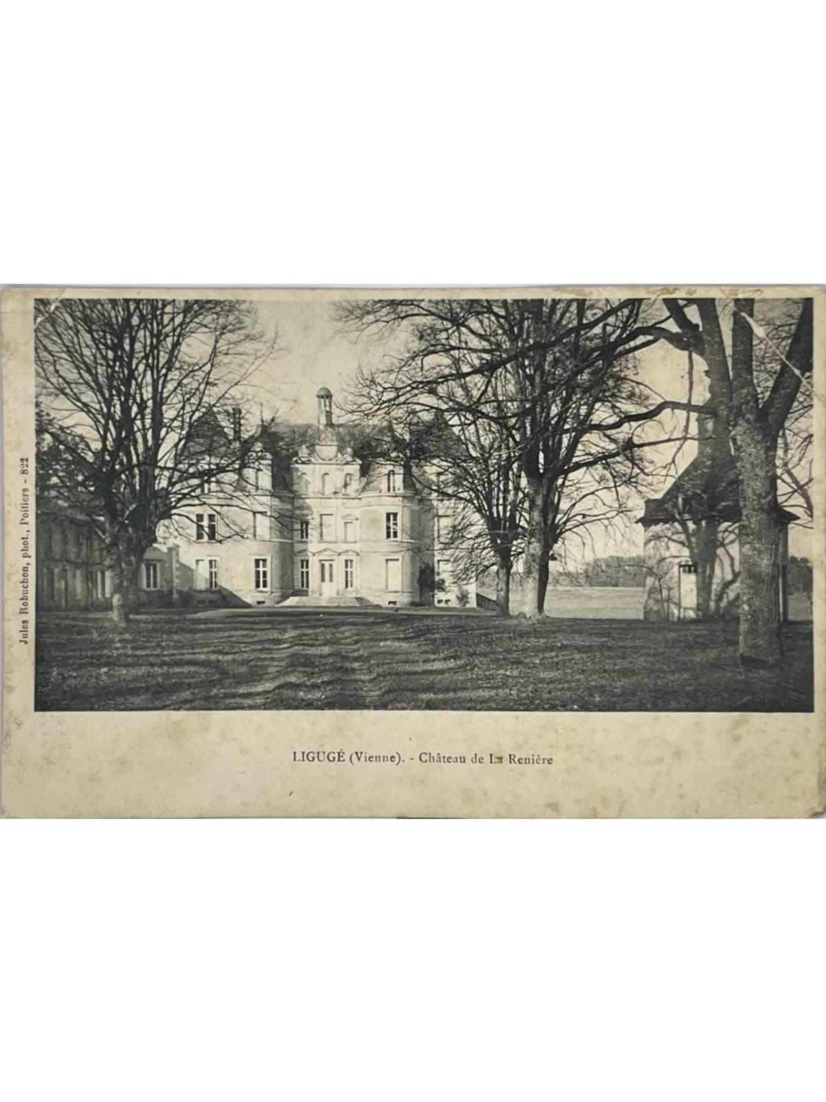 Recto de la carte postale