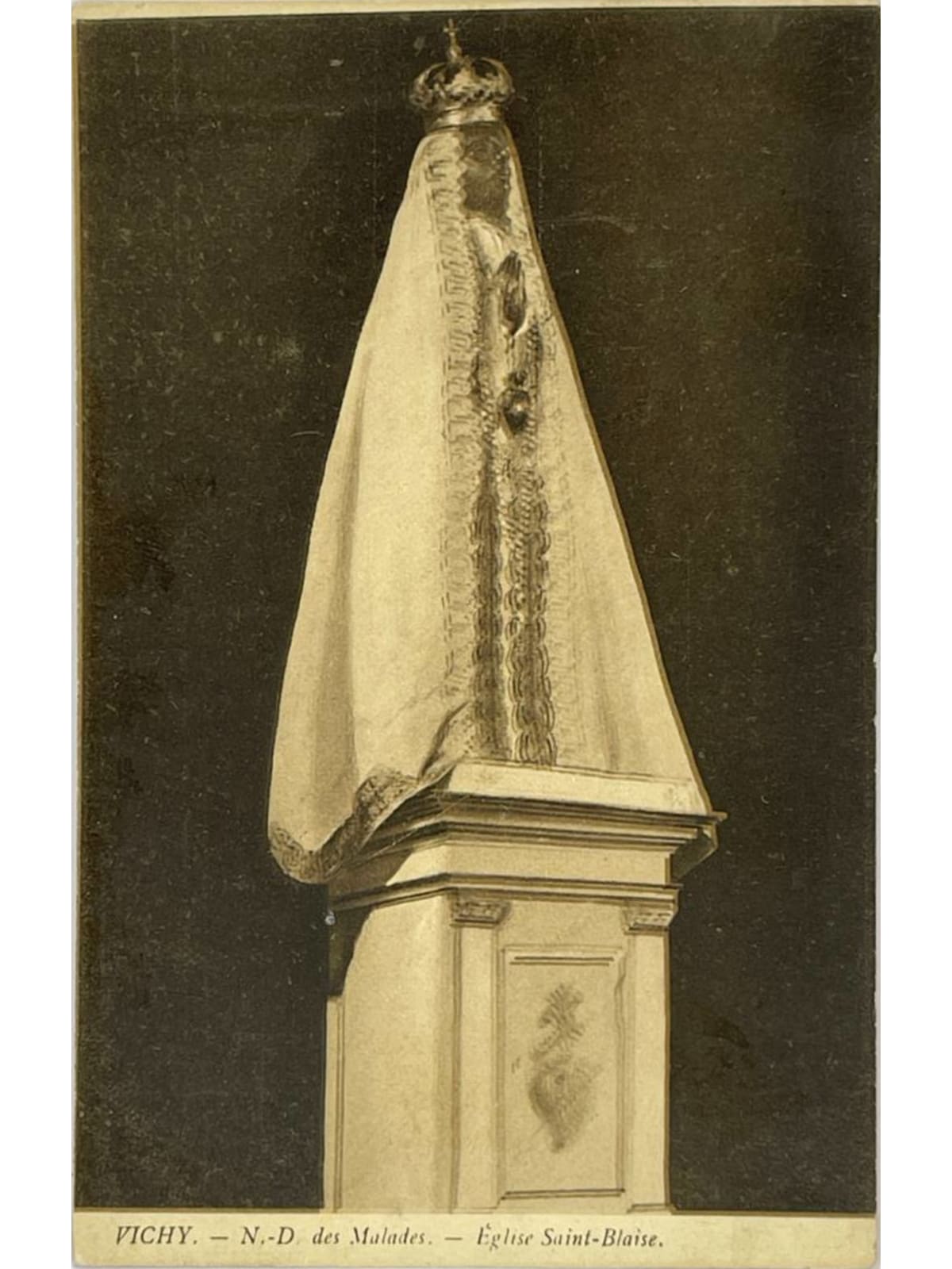 Recto de la carte postale