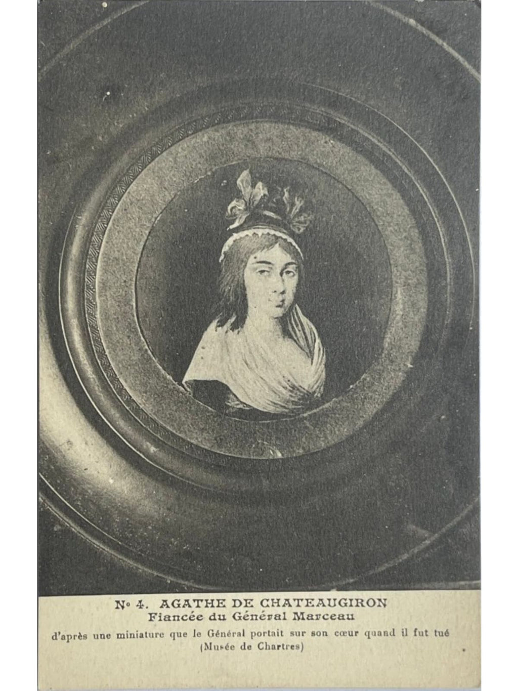 Recto de la carte postale