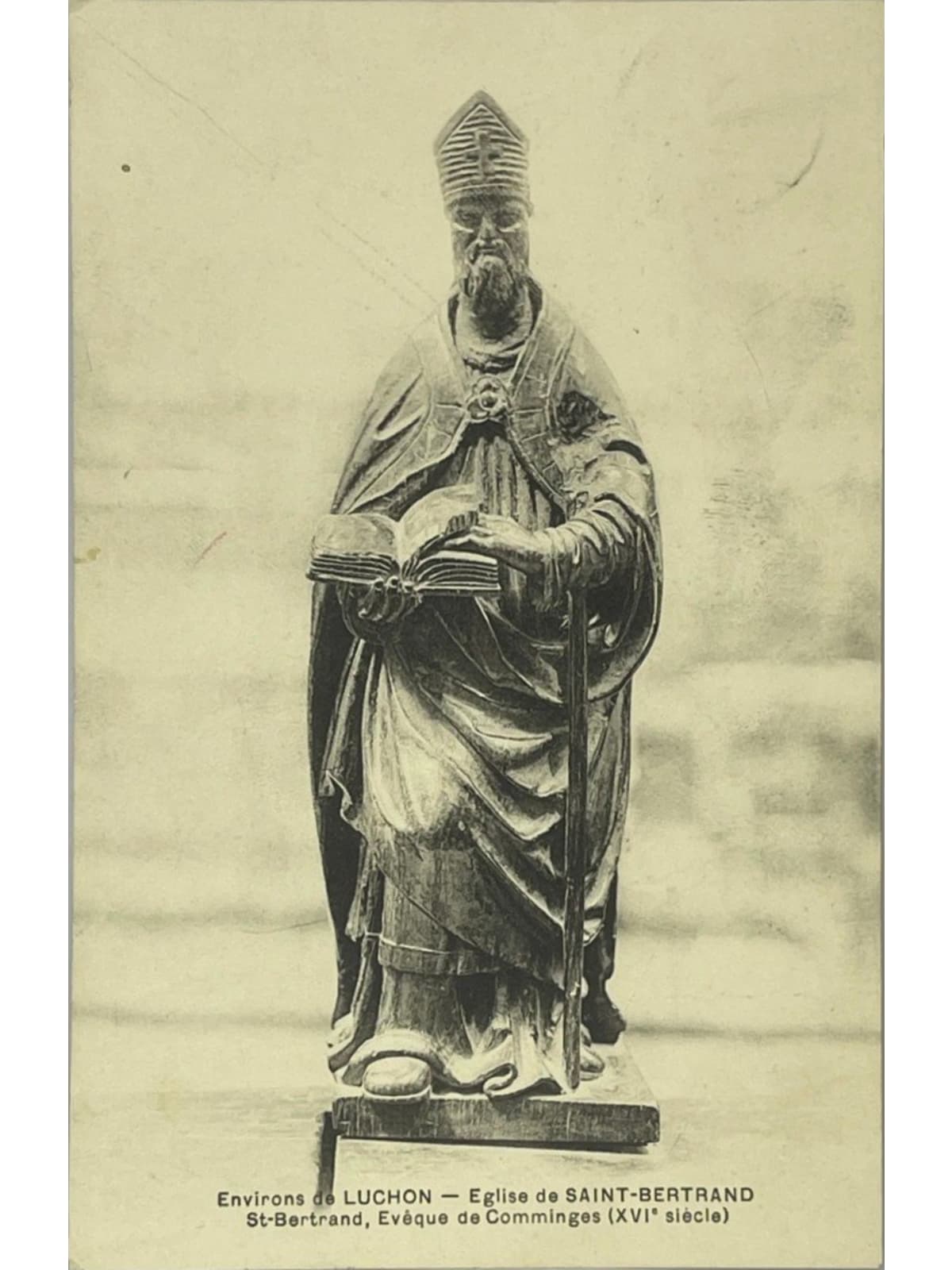 Recto de la carte postale