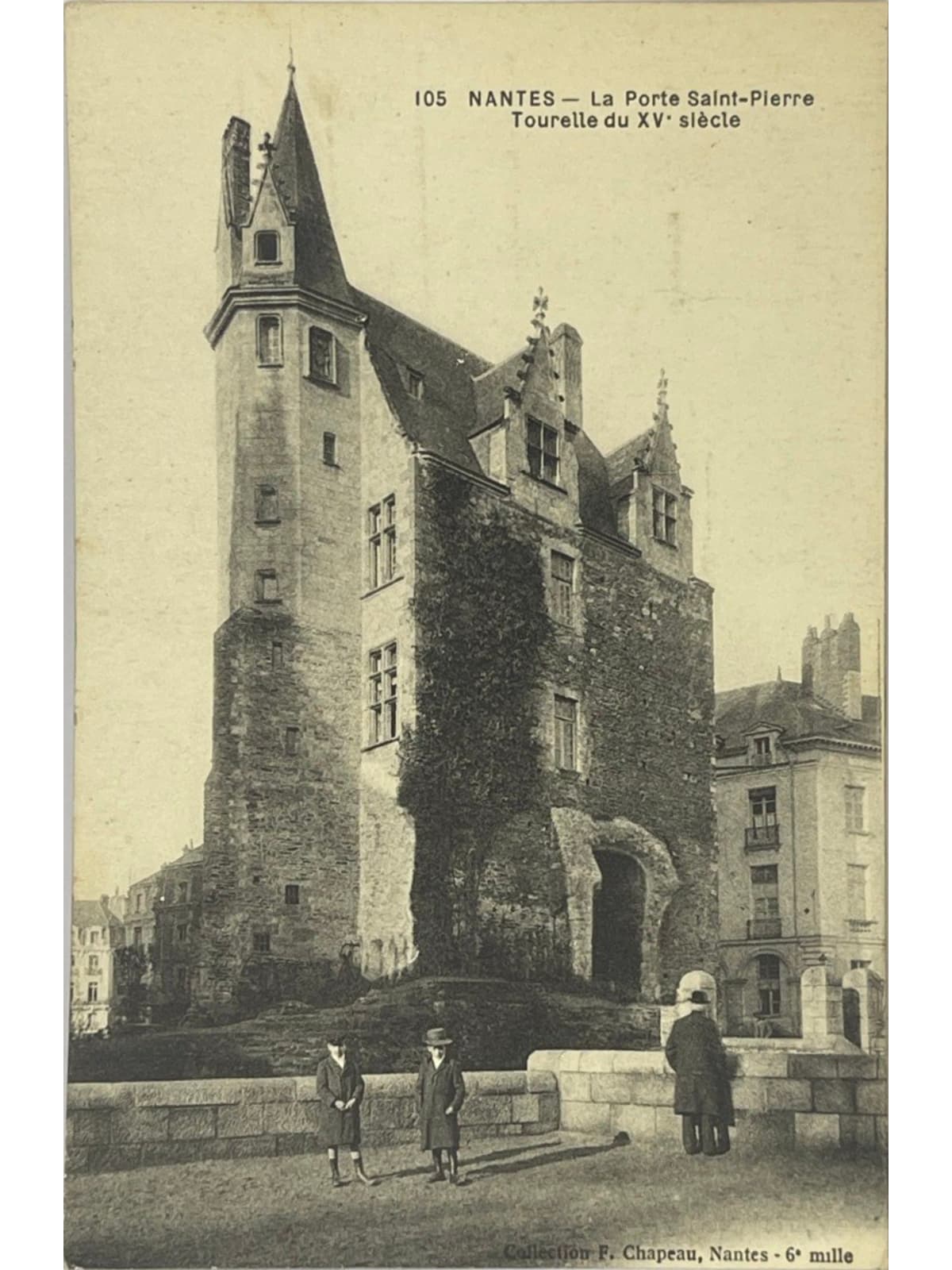 Recto de la carte postale