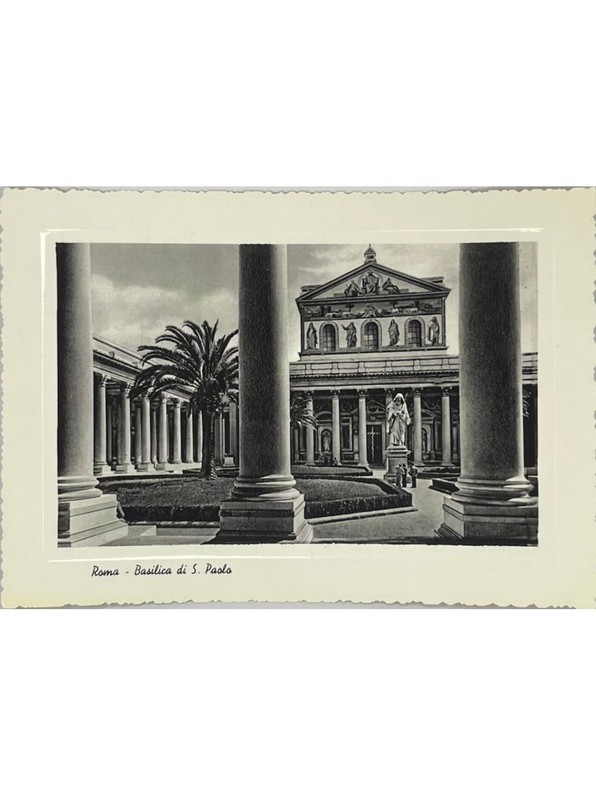 Recto de la carte postale